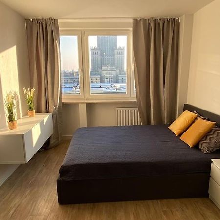 New Apartment With Magnificent View Варшава Экстерьер фото